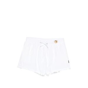 Moschino White Beachwear - Swim Shorts Men